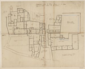 College of Avignon, France: State of the Premises by Etienne Martellange